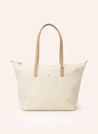 Torebki damskie - Tommy Hilfiger Torba Shopper Poppy beige - miniaturka - grafika 1