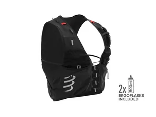COMPRESSPORT Plecak biegowy ULTRUN PACK EVO 10 + 2x soft flask - Plecaki - miniaturka - grafika 1
