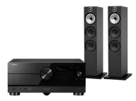 Zestawy stereo - Yamaha RX-A4A (czarny) + 603 S2 Anniversary Edition (czarny) - miniaturka - grafika 1