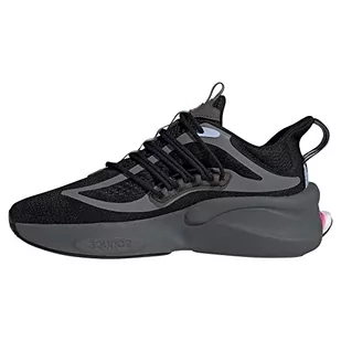 adidas Alphaboost V1, Trampki męskie, Czarny Core Black Lucid Fuchsia Blue Dawn, 42.5 EU - Trampki męskie - miniaturka - grafika 1
