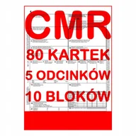 Druki akcydensowe - CMR List Przewozowy 80 kartek - 5 odcinków - 16 kompletów - 10 szt. - miniaturka - grafika 1