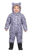 Kombinezony dla dzieci - Kombinezon dziecięcy Regatta Pansy Zebra przeciwdeszczowy ocieplany -110 - REGATTA - miniaturka - grafika 1