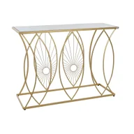 Ławy i stoliki kawowe - Emaga Stolik DKD Home Decor Metal Lustro (106 x 38.5 x 80 cm) - miniaturka - grafika 1