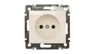 Legrand Gniazdo ścienne VALENA Pojedyncze moduł b/u 774316 krem - Gniazdka elektryczne - miniaturka - grafika 1