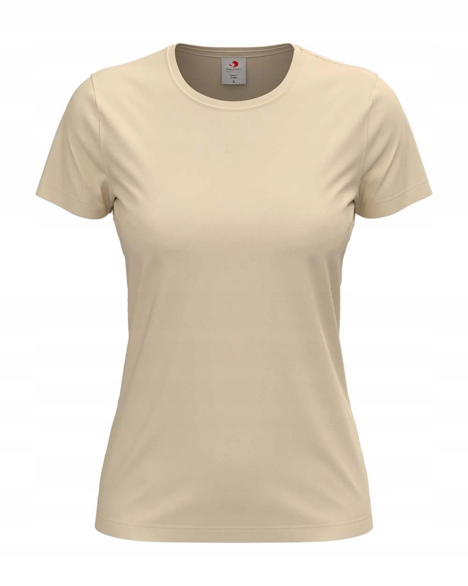 Koszulka damska T-shirt damski Classic-T ST2600 Natural L