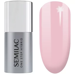Semilac Semilac One Step Hybrid Lakier S610 Barely Pink 5ml LHSE05-S610 - Lakiery hybrydowe - miniaturka - grafika 1