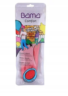 BAMA COMFORT WKŁADKI DO BUTÓW GŁADKIE NIEBIESKIE 39-40 JYC - Akcesoria obuwnicze - miniaturka - grafika 1