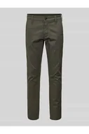 Spodnie męskie - Chinosy o kroju skinny fit z kieszeniami z tyłu - G-Star Raw - miniaturka - grafika 1