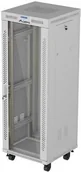 Szafy rack - Szafa Lanberg Szafa instalacyjna Rack Stojąca Lanberg 19" 32U 600x600 szara drzwi przeszklone LCD Lanberg Flat Pack V2 - miniaturka - grafika 1