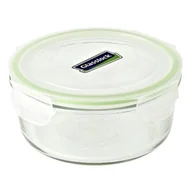 Pojemniki kuchenne - Glasslock Pojemnik kuchenny okrągły zielony, 370 ml - miniaturka - grafika 1
