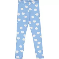 Legginsy - Fred's World by Green Cotton Dziewczęce legginsy klasyczne, wielokolorowy niebieski, 122 cm (Szczupły) - miniaturka - grafika 1