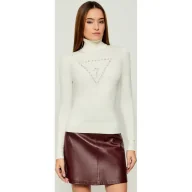 Swetry damskie - GUESS Golf MELANIE Slim Fit - miniaturka - grafika 1