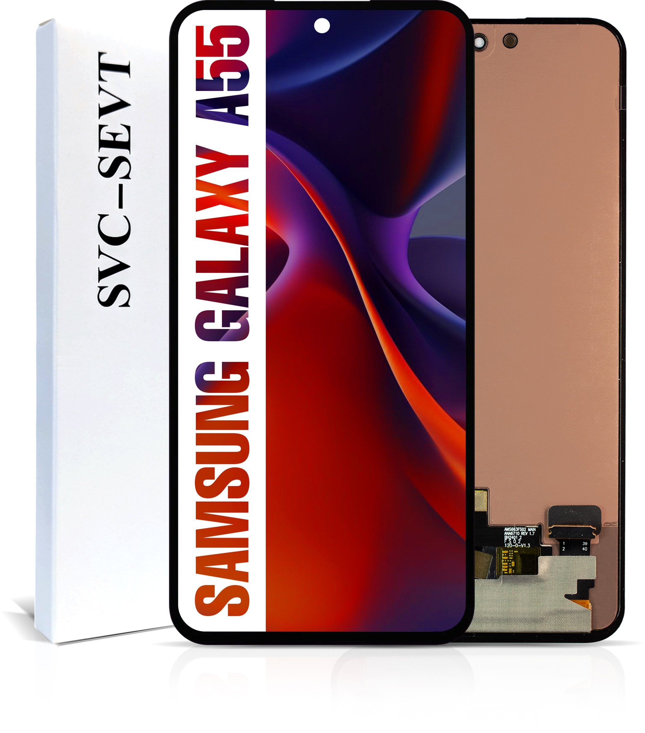 Wyświetlacz do Samsung Galaxy A55 Ekran LCD Oryginał Zila SM-A556V 5904858346448