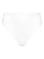 Majtki damskie - Hunkemöller Figi klasyczne z wysokim stanem 302036 Biały - miniaturka - grafika 1