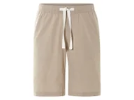 Spodenki męskie - LIVERGY® Bermudy męskie z bawełny (Beżowy, L (52/54)) - miniaturka - grafika 1