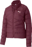 Kurtki i kamizelki sportowe damskie - Puma Kurtka damska Puma Warmcell Lightweight burgundowa 582225 18 : Rozmiar - XS - miniaturka - grafika 1
