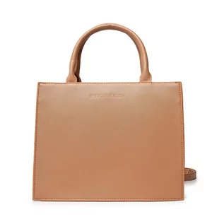 Torebki damskie - Silvian Heach Torebka Shopper Bag Mini (Saffiano) Anebod RCA21008BO Beige - grafika 1