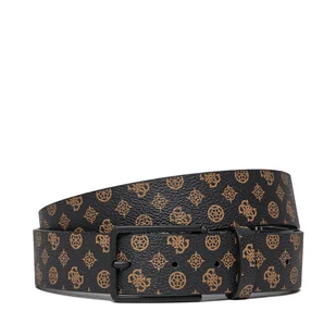 Pasek Męski Guess Micro Peony Eco Belts BM7793 P4135 Brązowy - Paski - miniaturka - grafika 1