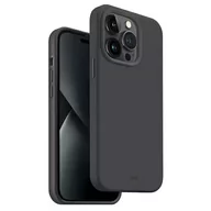 Etui i futerały do telefonów - Uniq Etui etui Lino Hue do iPhone 14 Pro Max 6,7" Magclick Charging szary/charcoal grey - miniaturka - grafika 1