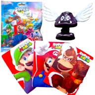 Figurki dla dzieci - SASZETKA FIGURKA SUPER MARIO NIESPODZIANKA + 3 KARTY KOLEKCJONERSKIE DO GRY - miniaturka - grafika 1