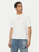 Koszulki męskie - G-Star Raw T-Shirt Center D24780-C336 Biały Regular Fit - miniaturka - grafika 1