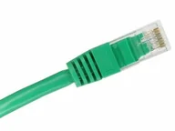 Kable miedziane - ALANTEC Patch-cord U/UTP kat.5e PVC 0.25m zielony KKU5ZIE0.25 - miniaturka - grafika 1