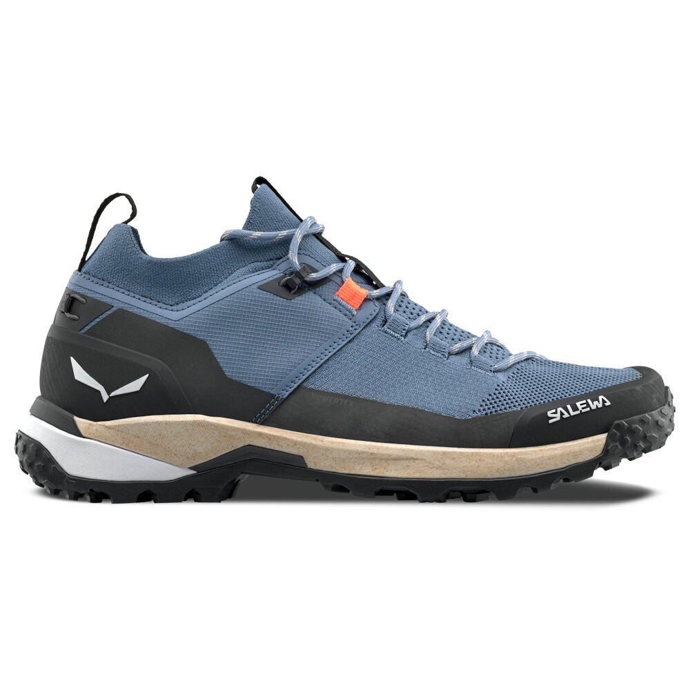 Męskie buty outdoorowe Salewa Puez 2 Knit PTX Java Blue/Black UK 8