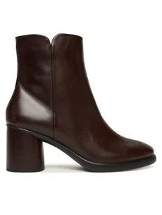 ECCO Botki 22261301667 Czarny - Botki damskie - miniaturka - grafika 1