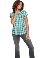 Bluzki damskie - WITT WEIDEN Bluzka w kolorze turkusowo-białym - miniaturka - grafika 1