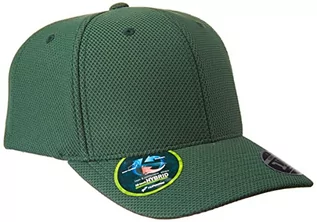 Czapki męskie - Flexfit unisex czapka z daszkiem dla kobiet i mężczyzn, 110 hybrydowych czapek z daszkiem Sport & Streetwear, zielony, w rozmiarze uniwersalnym - grafika 1