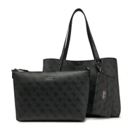 Torebki damskie - Torebka Guess HWLG96 48230 Czarny - miniaturka - grafika 1