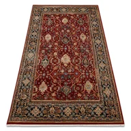 Dywany - Dywan KESHAN Frędzle, orientalny klasyczny 7522/53588 beż / bordo / granat beżowy 250x340 cm - miniaturka - grafika 1