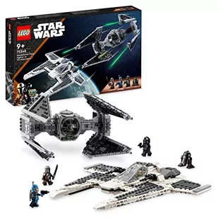 LEGO Star Wars - Mandaloriański myśliwiec Fang Fighter kontra TIE Interceptor 75348 - Klocki - miniaturka - grafika 1