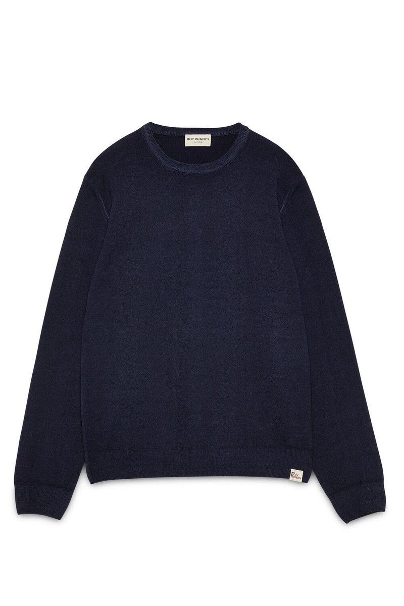 maglie uomo roy roger's rru502ce491 crew neck fin.14 bc9 marino