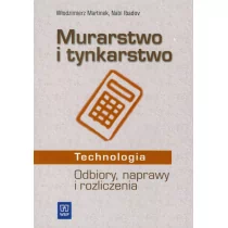 WSiP Włodzimierz Martinek, Nabi Ibadov Murarstwo i tynkarstwo. Odbiory, naprawy i rozliczenia - Podręczniki dla szkół zawodowych - miniaturka - grafika 1