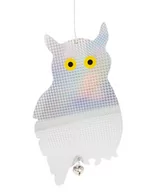 Zwalczanie i odstraszanie szkodników - Sowa z dzwonkiem odstraszacz ptaków gołębi szpaków odblaskowy 41 cm - miniaturka - grafika 1