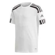 Piłka nożna - Dziecięca Koszulka z krótkim rękawem ADIDAS SQUAD 21 JSY Y GN5738 – Biały - miniaturka - grafika 1