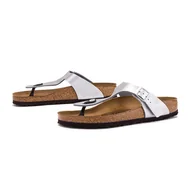 Sandały damskie - Birkenstock Gizeh 43851 - miniaturka - grafika 1