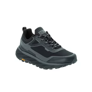 Buty męskie turystyczne softshellowe Jack Wolfskin TERRASHELTER LOW M black - 41 - Buty trekkingowe męskie - miniaturka - grafika 1