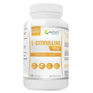 Aminokwasy - WISH WISH L-Citrulline 500mg 120caps - miniaturka - grafika 1