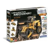 Zabawki konstrukcyjne - CLEMENTONI Laboratorium mechaniki Buldożer GXP-733151 - miniaturka - grafika 1