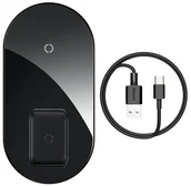 Ładowarki do telefonów - Baseus Ładowarka Indukcyjna 2W1 - Simple Pro - miniaturka - grafika 1