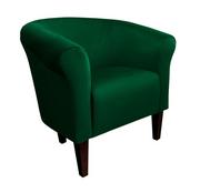Fotele - ATOS Fotel Milo MG25 nogi 20 venge zielony - miniaturka - grafika 1