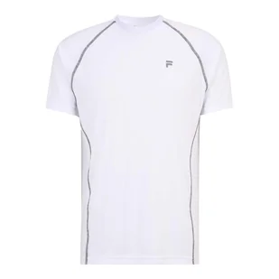 Męska Koszulka z krótkim rękawem FILA LEXOW RAGLAN FAM0317-10001 – Biały - Koszulki męskie - miniaturka - grafika 1