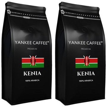 Kawa ziarnista 2x1kg 100% Arabica świeżo palona z palarni Kenia do ekspresu