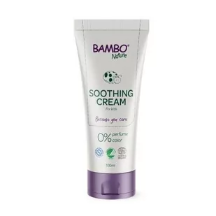 Abena Bambo Nature Krem Kojący Łagodzący, 100Ml - Balsamy i oliwki dla dzieci - miniaturka - grafika 1