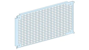Schneider electric Prisma Plus, System P, płyta montażowa perforowana, 6 modułów 03572 03572 - Rozdzielnie elektryczne - miniaturka - grafika 1