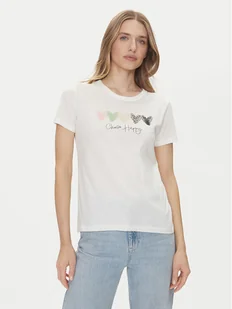 JDY T-Shirt Michigan 15311702 Biały Regular Fit - Koszulki i topy damskie - miniaturka - grafika 1