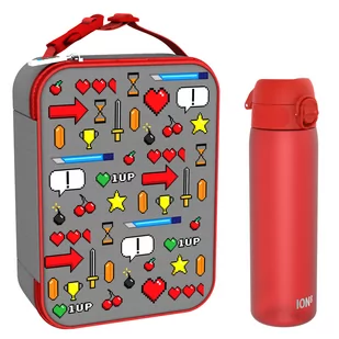 Zestaw Śniadaniowy Do Przedszkola Ion8 Game 3: Lunchbag I8Lbggame I Butelka Ion8 I8Rf500Red - Lunch boxy - miniaturka - grafika 1