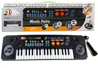 Instrumenty muzyczne dla dzieci - Lean Toys Keyboard Organy z mikrofonem MQ-803 MP3 - wysyłka w 24h !!! - miniaturka - grafika 1